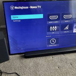 Westinghouse - 58" Class LED 4K UHD Smart Roku TV