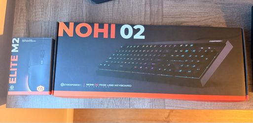 CyberPowerPC Nohi 02 RGB Keyboard & Elite M2 Mouse