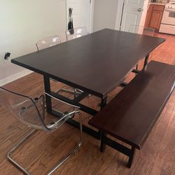 Dining Table + Bench