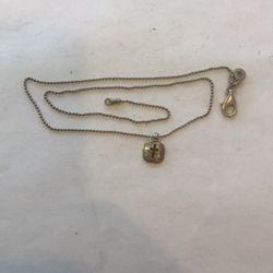 Silpada .925 Sterling Silver Cross Design pendant & necklace rare. N1925.  length 17”