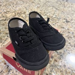 Black Vans Infant