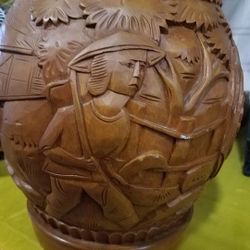 Heand Carb Wood Base From Indonesia 