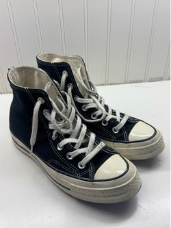 Converse Chuck Taylor All Star High Top Black Canvas Sneakers Women’s 6.5 EU 37 162050C