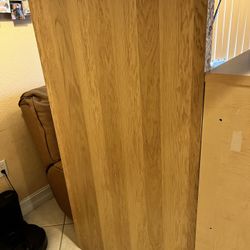 Student/ Computer Desk And Full Size Box Bed Frame 