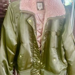 Green And Pink Bomber Jacket The Gap