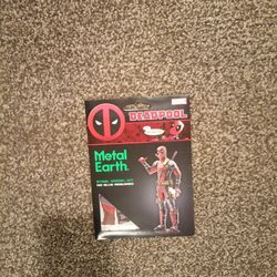 Metal Earth Deadpool 3d Metal Model Kit