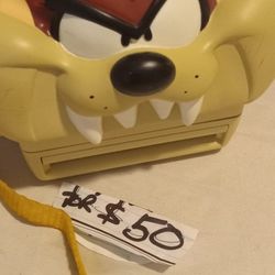 Vintage Polaroid Tasmanian Devil Camera.