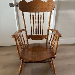 Oak Rocking Chair