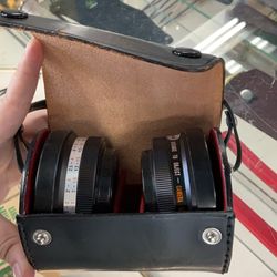 2 Yashica lenses