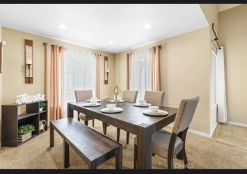 Dining Table Set with 5 Chairs & Bench