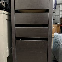 IKEA file Cabinet Black/brown 