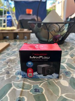 Aquatop Nano Submersible Aquarium Pump, 80 GPH