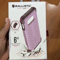 New Ballistic Protector Case for Samsung Galaxy S10 Tough Jacket Pink/Purplle