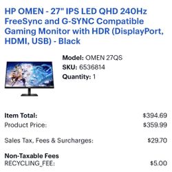 Hp omen 27 