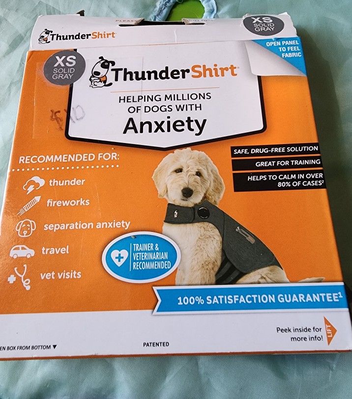 XS Pet Thunder Shirt For Aniexty