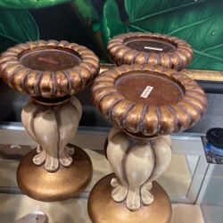 Three Piece Candle Holder