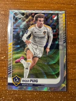 Riqui Puig 2025 Topps Chrome MLS LA Galaxy #93