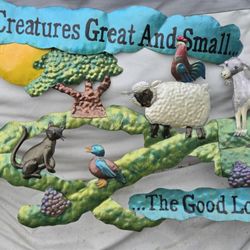 Gorgeous Handpainted All Creatures 