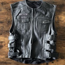 Street & Steel Anarchy Leather Vest