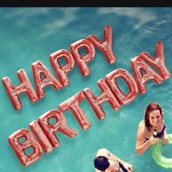 Spell Party — Happy Birthday — Pool Letters