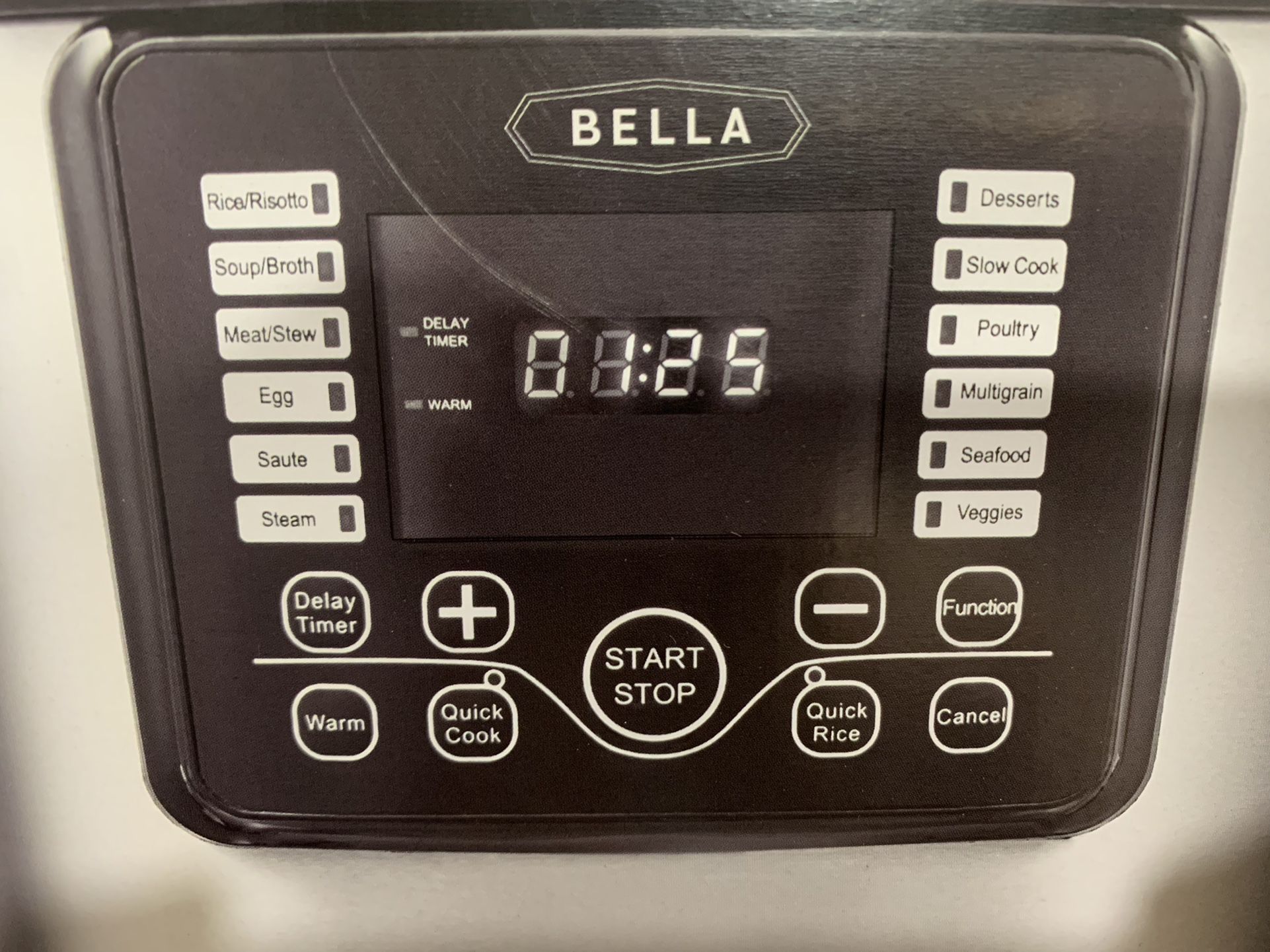 Bella Multi Cooker 10-Qt. with Digital Display