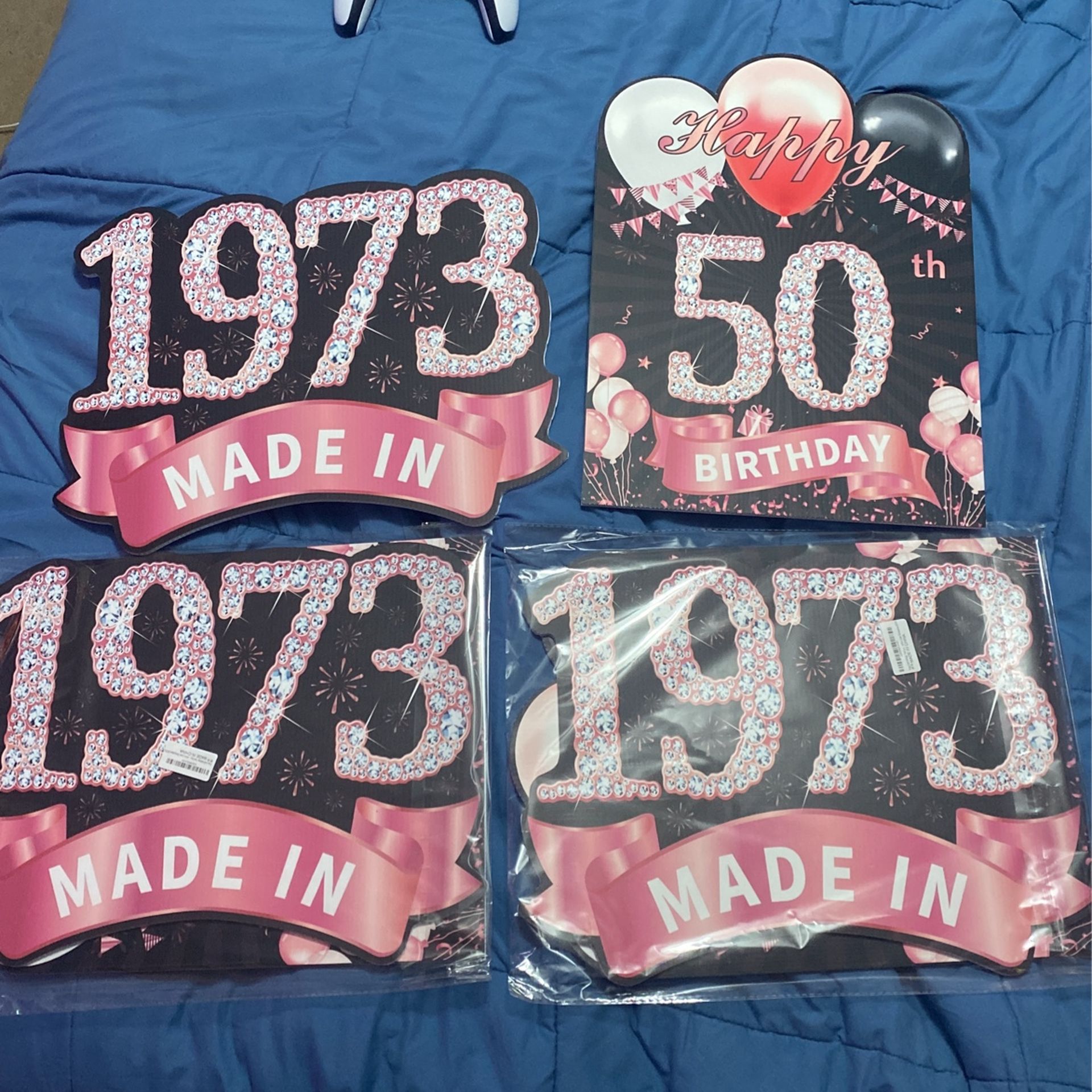 50th birthday Signs For This Year