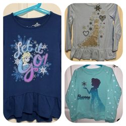 Girls Size 6X Disney Elsa Frozen Tops $5 Each