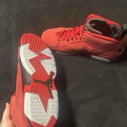 Brand New Jordans Size 10 With Matching Og Bulls Starter Jacket