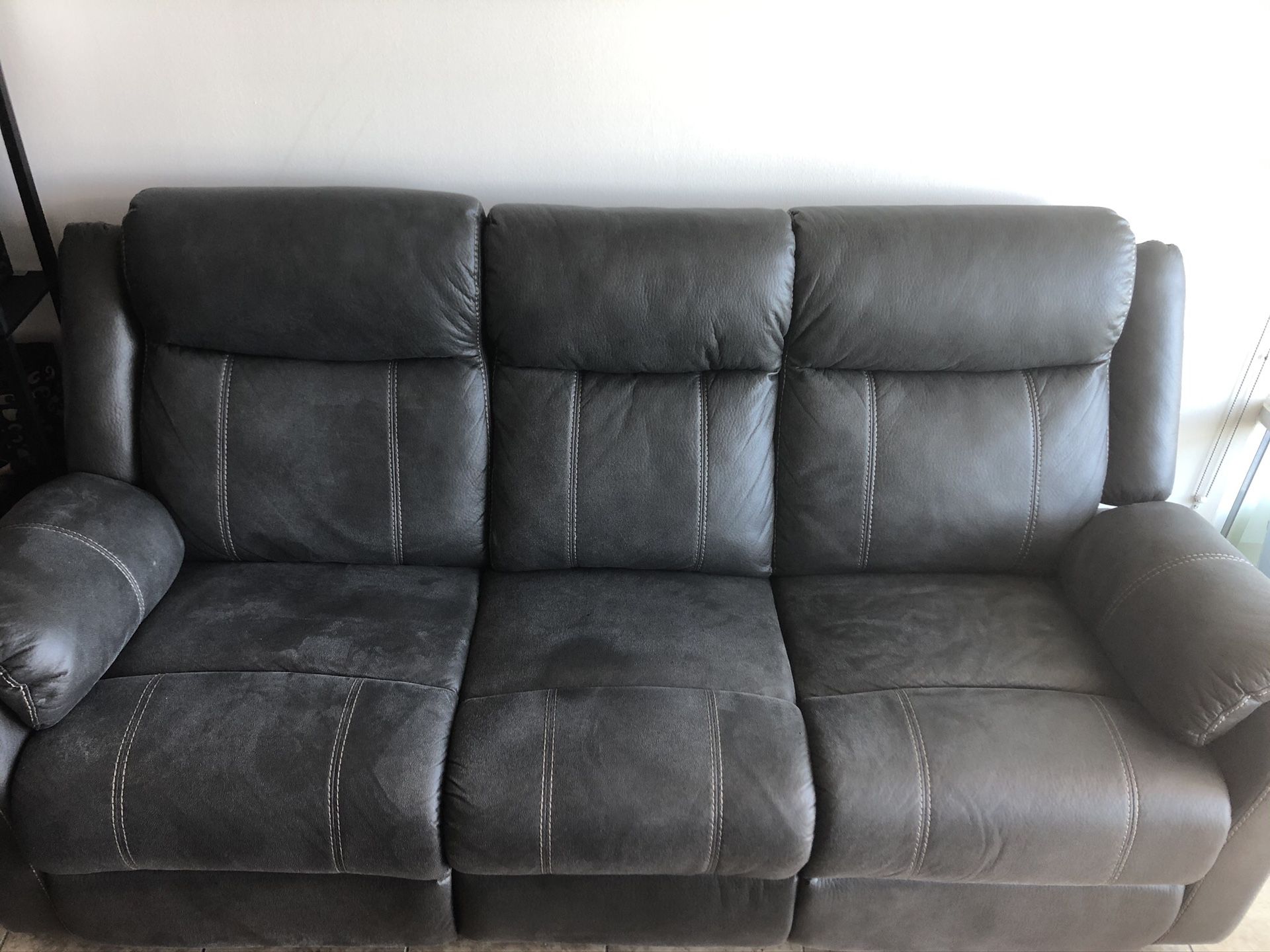 Recliner sofa and Love seat from Jeromes