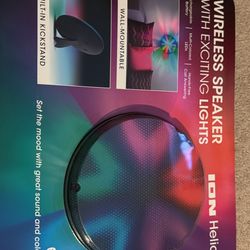 ION Helios Wireless Speaker with Exciting Lights