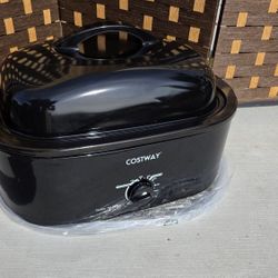 18qt Electric Roaster Oven Black ES10633US-BK