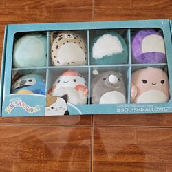 Squishmallows Exotic Animals 8 pack