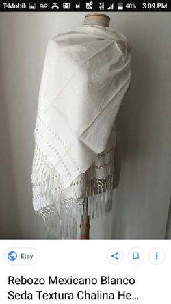 Rebozo mexicano chal