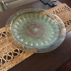 Beautiful Extra Large Hand Made And Painted Decorative Bowl