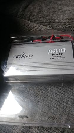 Inverter power 1600 W 220 outlet to outlets