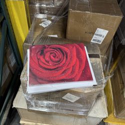 Red Rose Canvas
