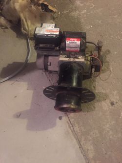 Boiler oil burner $125