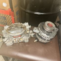 Carburetor, And Alternator