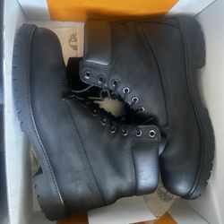 Black Timberland Boots Size 10 Men