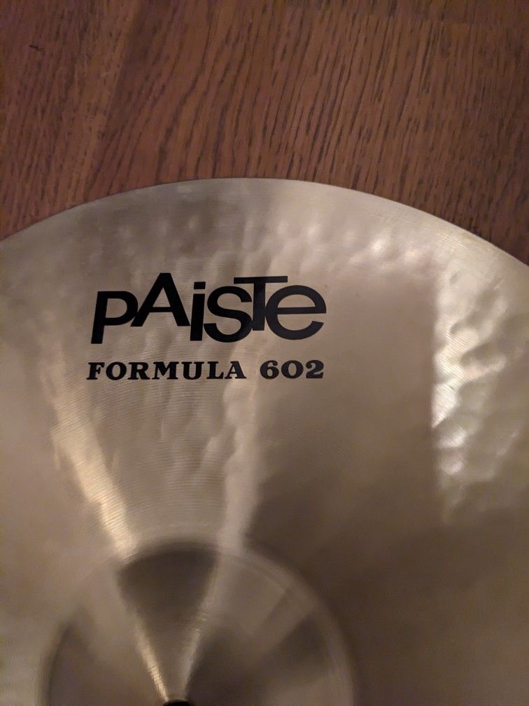 Paiste Formula 602 14" Hi-Hat Cymbals Drum Set Percussion