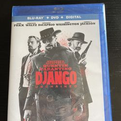 Django Unchained Sealed Blu Ray