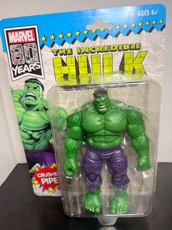 #12 Marvel SDCC 2019 80th Anniversary Retro Hulk Action Figure (READ DESCRIPTION)