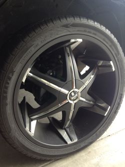 24" Tires and Rims 