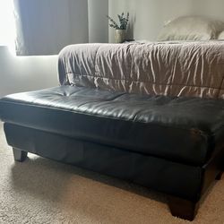 Black Ottoman