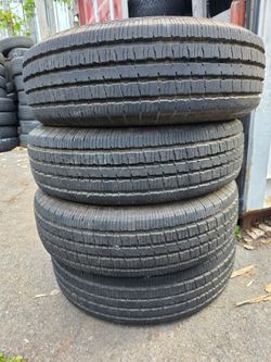 225 75 16 LT (4) high tread used tires FREE install KING TIRE1 1525 WILLIAM St SameDayService
