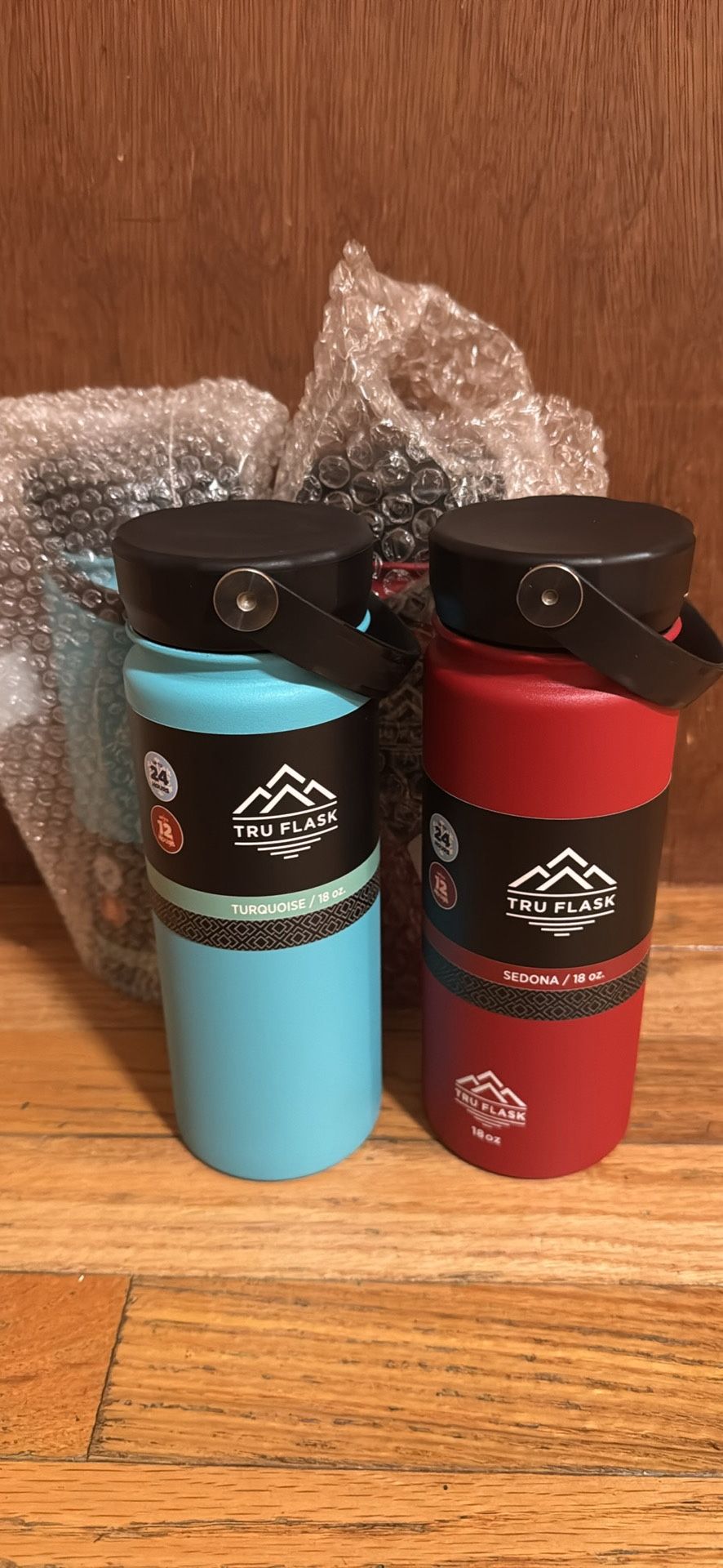 Insulated Water bottle - Tru Flask 18oz
