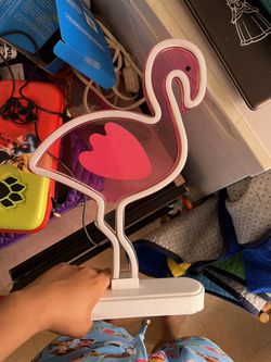 Light Up Flamingo Light