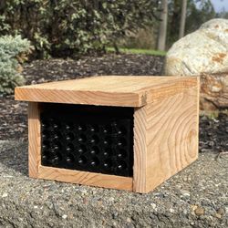  Mason Bee House / Mason Bee Hive – Western Red Cedar 🐝