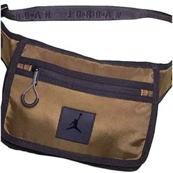 Nike Air Jordan crossbody belt bag olive green new no tag
