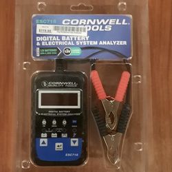 Cornwell Tools Digital Battery Tester And Electrical Analyzer 